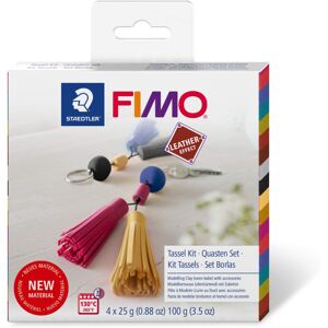 STAEDTLER FIMO Leather-Effect Modelling Clay DIY Set Tassels STAEDTLER FIMO Leather-Effect Modelling Clay DIY Set Tassels