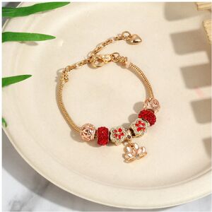 Unbranded (style-2, 18cm) Festive Crystal Beaded Bracelet for Girls Christmas DIY Charm Br Unbranded (style-2, 18cm) Festive Crystal Beaded Bracelet for Girls Christmas DIY Charm Br