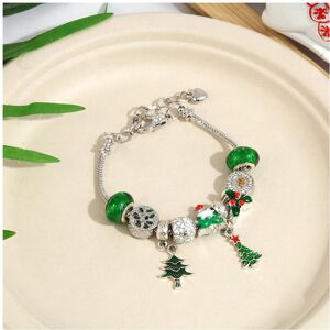 Unbranded (style-7, 20cm) Festive Crystal Beaded Bracelet for Girls Christmas DIY Charm Br Unbranded (style-7, 20cm) Festive Crystal Beaded Bracelet for Girls Christmas DIY Charm Br