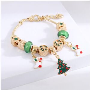 Unbranded (style-8, 18cm) Festive Crystal Beaded Bracelet for Girls Christmas DIY Charm Br Unbranded (style-8, 18cm) Festive Crystal Beaded Bracelet for Girls Christmas DIY Charm Br
