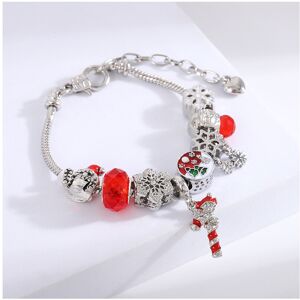 Unbranded (style-9, 20cm) Festive Crystal Beaded Bracelet for Girls Christmas DIY Charm Br Unbranded (style-9, 20cm) Festive Crystal Beaded Bracelet for Girls Christmas DIY Charm Br