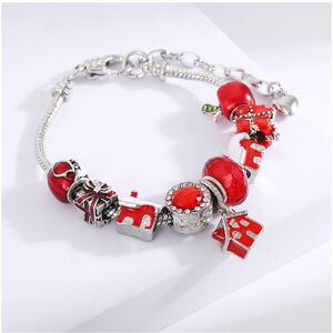 Unbranded (style-10, 21cm) Festive Crystal Beaded Bracelet for Girls Christmas DIY Charm B Unbranded (style-10, 21cm) Festive Crystal Beaded Bracelet for Girls Christmas DIY Charm B