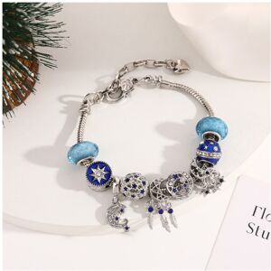 Unbranded (style-15, 18cm) Festive Crystal Beaded Bracelet for Girls Christmas DIY Charm B Unbranded (style-15, 18cm) Festive Crystal Beaded Bracelet for Girls Christmas DIY Charm B
