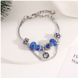 Unbranded (style-17, 20cm) Festive Crystal Beaded Bracelet for Girls Christmas DIY Charm B Unbranded (style-17, 20cm) Festive Crystal Beaded Bracelet for Girls Christmas DIY Charm B