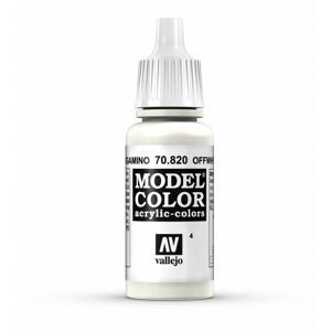 Vallejo White Model Color 1 Paint 17ml Vallejo White Model Color 1 Paint 17ml