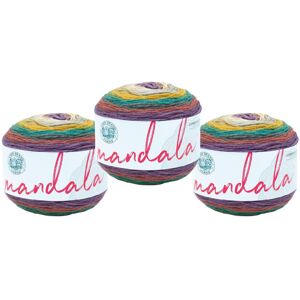 Lion Brand Yarn Mandala Yarn Multicolor Yarn for Crocheting and Knitting Craft Lion Brand Yarn Mandala Yarn Multicolor Yarn for Crocheting and Knitting Craft