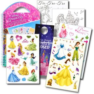 Disney Princess Stickers Travel Activity Set with Stickers Activities and Castle Disney Princess Stickers Travel Activity Set with Stickers Activities and Castle