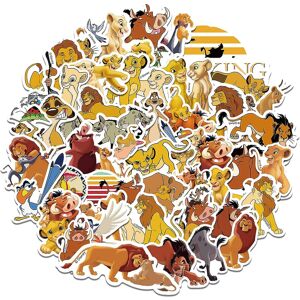 Unbranded 50pcs The Lion King Cartoon Stickers For Kids, Anime Movie Waterproof Vinyl Deca Unbranded 50pcs The Lion King Cartoon Stickers For Kids, Anime Movie Waterproof Vinyl Deca