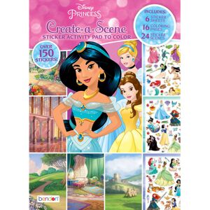 Disney Princess Create-A-Scene Sticker Activity Pad and Sticker Scenes 45650 Ben Disney Princess Create-A-Scene Sticker Activity Pad and Sticker Scenes 45650 Ben