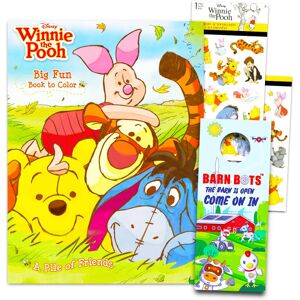Disney Winnie The Pooh Coloring Book with Stickers ~ 80-Page Coloring Book with Winnie Disney Winnie The Pooh Coloring Book with Stickers ~ 80-Page Coloring Book with Winnie