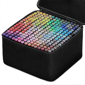 Unbranded (36pcs) Alcohol Felt Pen Set - 30/40/60/80 Color Markers - Dual Brush - Manga Sk Unbranded (36pcs) Alcohol Felt Pen Set - 30/40/60/80 Color Markers - Dual Brush - Manga Sk