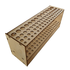 Spactz 67 Holes Paintbrush Holder Stand Wooden Paint Brush Spactz 67 Holes Paintbrush Holder Stand Wooden Paint Brush