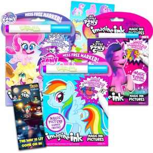 Bendon My Little Pony Imagine Ink Coloring Super Set ~ Bundle with 3 MLP Imagine Ink Me Bendon My Little Pony Imagine Ink Coloring Super Set ~ Bundle with 3 MLP Imagine Ink Me