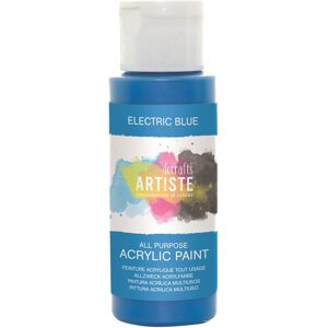 Artiste All Purpose Acrylic Paint - Electric Blue (2oz) Artiste All Purpose Acrylic Paint - Electric Blue (2oz)