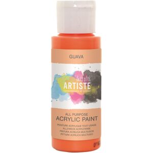 Artiste All Purpose Acrylic Paint - Guava (2oz) Artiste All Purpose Acrylic Paint - Guava (2oz)