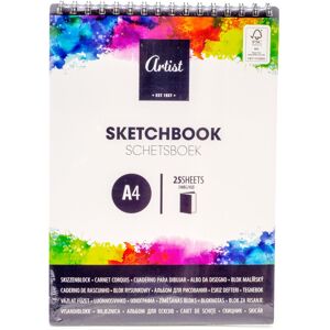 Carousel Home A4 Artist Sketch Pad 25 Sheets Art Sketchbook Artists Sketchpad 145gsm Cartrid Carousel Home A4 Artist Sketch Pad 25 Sheets Art Sketchbook Artists Sketchpad 145gsm Cartrid