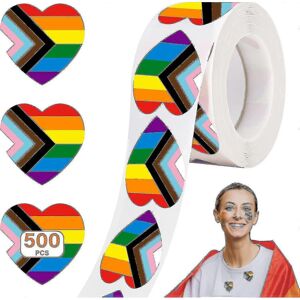 Unbranded 500pcs Lgbtq Pride Stickers, Rainbow Lgbtq Stickers, Colorful Progress Gay Bisex Unbranded 500pcs Lgbtq Pride Stickers, Rainbow Lgbtq Stickers, Colorful Progress Gay Bisex