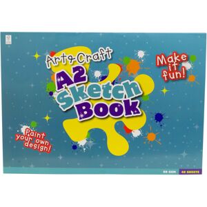 Carousel Home Kids A2 Art & Craft Sketchbook 40 Sheets White Paper Extra Large Drawing Pad Carousel Home Kids A2 Art & Craft Sketchbook 40 Sheets White Paper Extra Large Drawing Pad