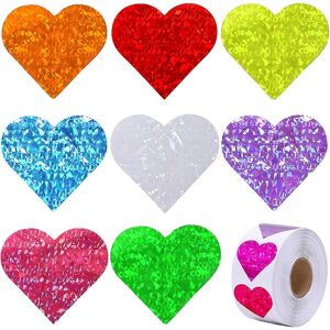 konhill (As show, One size) 500 Pieces Glitter Heart Stickers Valentine's Love Decor konhill (As show, One size) 500 Pieces Glitter Heart Stickers Valentine's Love Decor