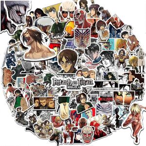 konhill (As show, One size) 100Pcs Attack on Titan Stickers Latest Anime AOT Sticker Pac konhill (As show, One size) 100Pcs Attack on Titan Stickers Latest Anime AOT Sticker Pac