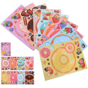Kricely (As show, One size) 27 Sheets of Paper Made Gift Box Sealing Sticker Gift Bag D Kricely (As show, One size) 27 Sheets of Paper Made Gift Box Sealing Sticker Gift Bag D