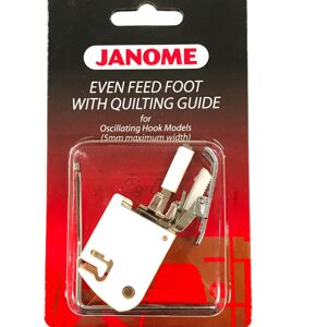 Janome Even Feed Foot with Quilting Guide Oscillating Hook Models for Janome Even Feed Foot with Quilting Guide Oscillating Hook Models for