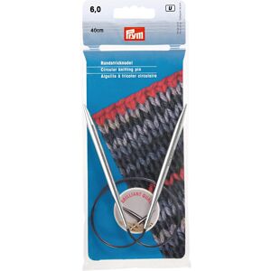 Prym 16"" Circular Brass Knitting Needles 6mm Prym 16"" Circular Brass Knitting Needles 6mm