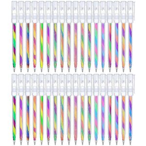 Unbranded 36 Pcs Rainbow Gel Pens Color Changing Glitter Neon Gel Pens Rainbow Pens for Ad Unbranded 36 Pcs Rainbow Gel Pens Color Changing Glitter Neon Gel Pens Rainbow Pens for Ad