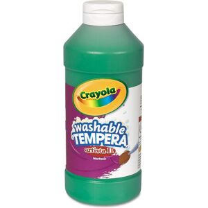 Crayola Green 16 oz Washable Tempera Paint Plastic Squeeze Bottle - Party Suppli Crayola Green 16 oz Washable Tempera Paint Plastic Squeeze Bottle - Party Suppli