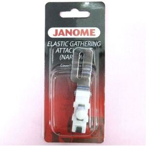 Janome Elastic Gathering Attachment (Narrow) CoverPro Models Janome Elastic Gathering Attachment (Narrow) CoverPro Models