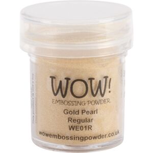 Wow Toys Embossing Powder 15ml Gold Pearl Wow Toys Embossing Powder 15ml Gold Pearl