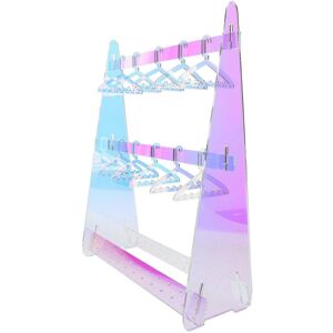 Kricely (Colorful, One size) 1 Set Acrylic Earring Holder Clothes Hanger Display Stand E Kricely (Colorful, One size) 1 Set Acrylic Earring Holder Clothes Hanger Display Stand E
