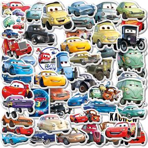 Unbranded (10pcs random) 10/50Pcs Cartoon Cars Lightning McQueen Stickers Suitcase Skatebo Unbranded (10pcs random) 10/50Pcs Cartoon Cars Lightning McQueen Stickers Suitcase Skatebo