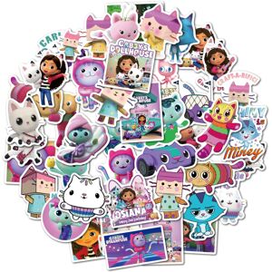 Unbranded (10pcs random) 10/50Pcs Cartoon Cute Stickers Gabbys Dollhouse Pack Skateboard F Unbranded (10pcs random) 10/50Pcs Cartoon Cute Stickers Gabbys Dollhouse Pack Skateboard F