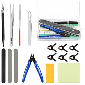 Maxpower 18pcs Model Tools Kit Gundam Model Making Tools Kit Hobby Craft Tool Sets for Mo Maxpower 18pcs Model Tools Kit Gundam Model Making Tools Kit Hobby Craft Tool Sets for Mo