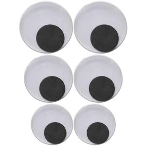 Kricely (As show, One size) 3 Pairs of Self-adhesive Eye Sticker Multi-functional Craft Kricely (As show, One size) 3 Pairs of Self-adhesive Eye Sticker Multi-functional Craft