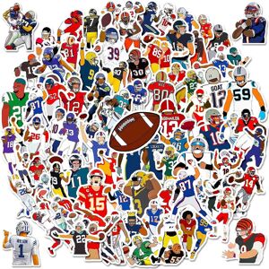 konhill (As show, One size) 100pcs American Football Stickers, Super Bowl Sunday Sticker konhill (As show, One size) 100pcs American Football Stickers, Super Bowl Sunday Sticker