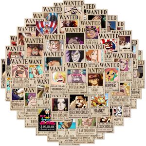 Unbranded (10PCS RANDOM) 10/50Pcs New Wanted Poster Anime Stickers One Piece Decal Laptop Unbranded (10PCS RANDOM) 10/50Pcs New Wanted Poster Anime Stickers One Piece Decal Laptop