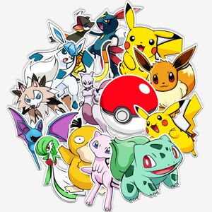 Unbranded (50PCS) 50/100pcs Cute Cartoon Pokemon Anime Stickers Pikachu Decals Motorcycle Unbranded (50PCS) 50/100pcs Cute Cartoon Pokemon Anime Stickers Pikachu Decals Motorcycle