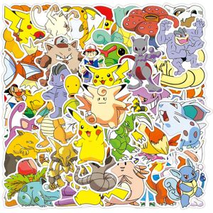 Unbranded (50PCS) 50/100pcs Cute Cartoon Pokemon Anime Stickers Pikachu Decals Motorcycle Unbranded (50PCS) 50/100pcs Cute Cartoon Pokemon Anime Stickers Pikachu Decals Motorcycle