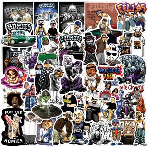 Unbranded (MULTICOLOR) Homies Stickers, 50PCs, Cool Aesthetic Vinyl Chicano Graffiti Hip H Unbranded (MULTICOLOR) Homies Stickers, 50PCs, Cool Aesthetic Vinyl Chicano Graffiti Hip H