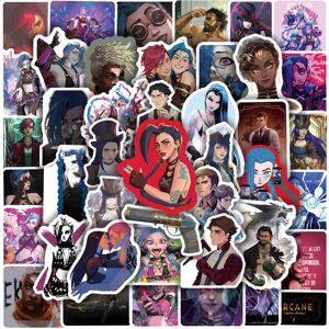 Unbranded (MULTICOLOR) 50Pcs Cartoon Arcane Stickers Game Arcane DIY Stickers Scrapbooking Unbranded (MULTICOLOR) 50Pcs Cartoon Arcane Stickers Game Arcane DIY Stickers Scrapbooking