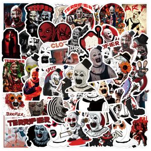 Unbranded (MULTICOLOR) 55PCS Terrifier Stickers Hardcore Movie DIY Stickers Scrapbooking P Unbranded (MULTICOLOR) 55PCS Terrifier Stickers Hardcore Movie DIY Stickers Scrapbooking P
