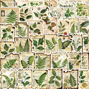 Unbranded (MULTICOLOR) 50Pcs Vintage Plant Label Stickers Vintage Plant Flowers DIY Sticke Unbranded (MULTICOLOR) 50Pcs Vintage Plant Label Stickers Vintage Plant Flowers DIY Sticke