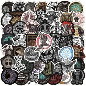 Unbranded (MULTICOLOR) 50Pcs Mysterious Viking Pirates Style Stickers Frost Nordic Giant W Unbranded (MULTICOLOR) 50Pcs Mysterious Viking Pirates Style Stickers Frost Nordic Giant W