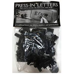 Magnetic Poetry Press in Letters and Numbers Stone Concrete Stamps - Lowercase Traditional Typef Magnetic Poetry Press in Letters and Numbers Stone Concrete Stamps - Lowercase Traditional Typef