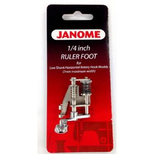 Janome 1/4"""" Ruler Foot for Low Shank Models Janome 1/4"""" Ruler Foot for Low Shank Models