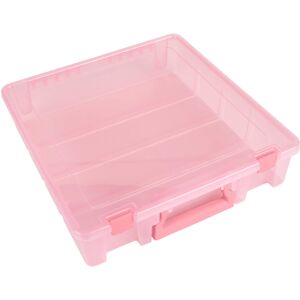 ArtBin 6955RK Super Satchel 1-Compartment Box Art & Craft Organizer 1-Pack Tr ArtBin 6955RK Super Satchel 1-Compartment Box Art & Craft Organizer 1-Pack Tr