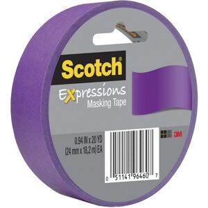 3M Decorative Masking Tape .94 in X 20 yds Purple 3M Decorative Masking Tape .94 in X 20 yds Purple