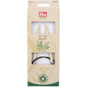 Prym 32"""" Circular Bamboo 7mm Knitting Needles Natural Prym 32"""" Circular Bamboo 7mm Knitting Needles Natural